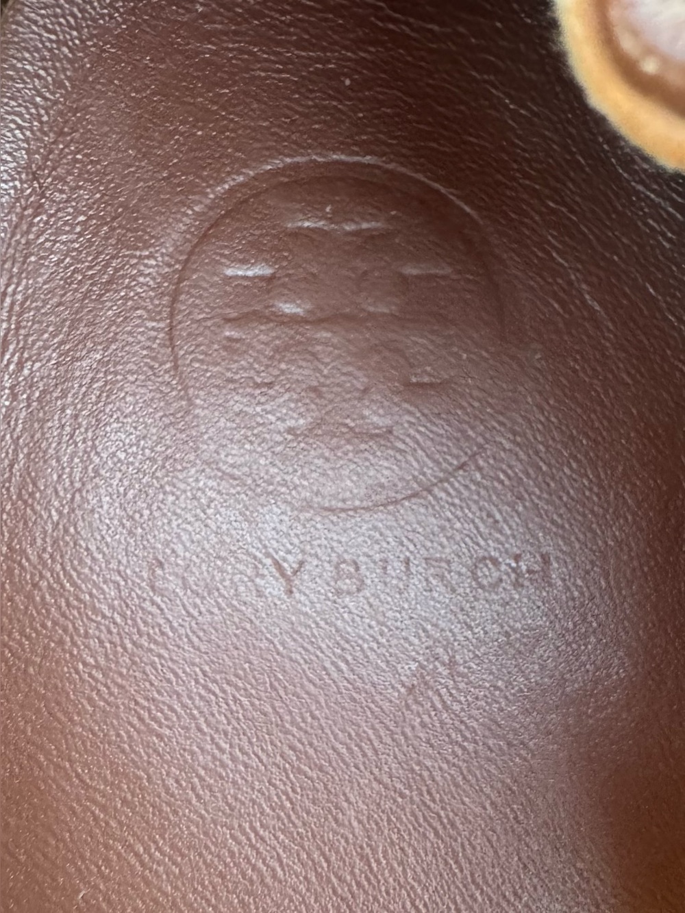 Tory Burch Women’s Brown Leather Minnie Travel Ballet Flats! Size 39 (8.5/9). - Picture 10 of 12